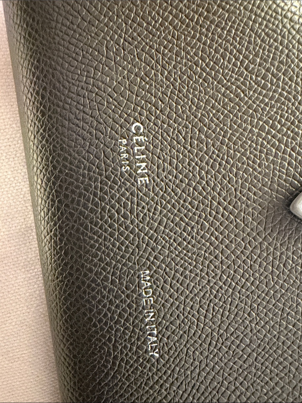 Celine Large Strap Multi-Function Bi-Fold Wallet - Picture 3 of 5